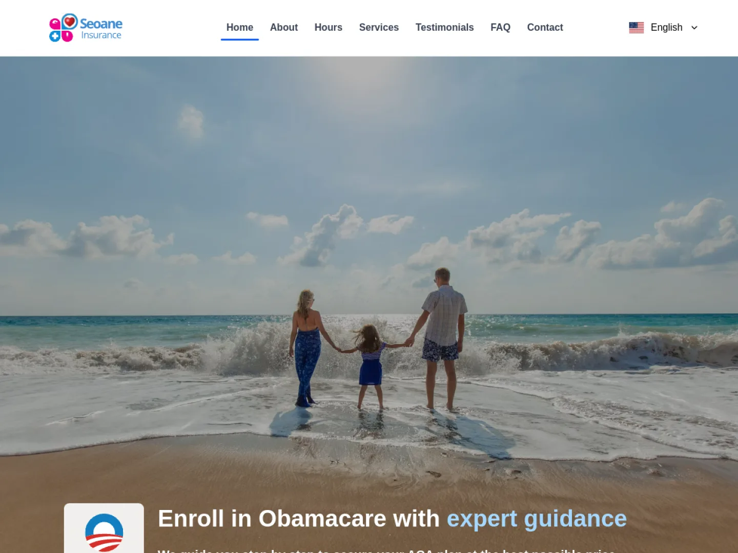 Seoane Insurance website preview